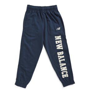 NEW BALANCE Navy Boys French Terry Joggers